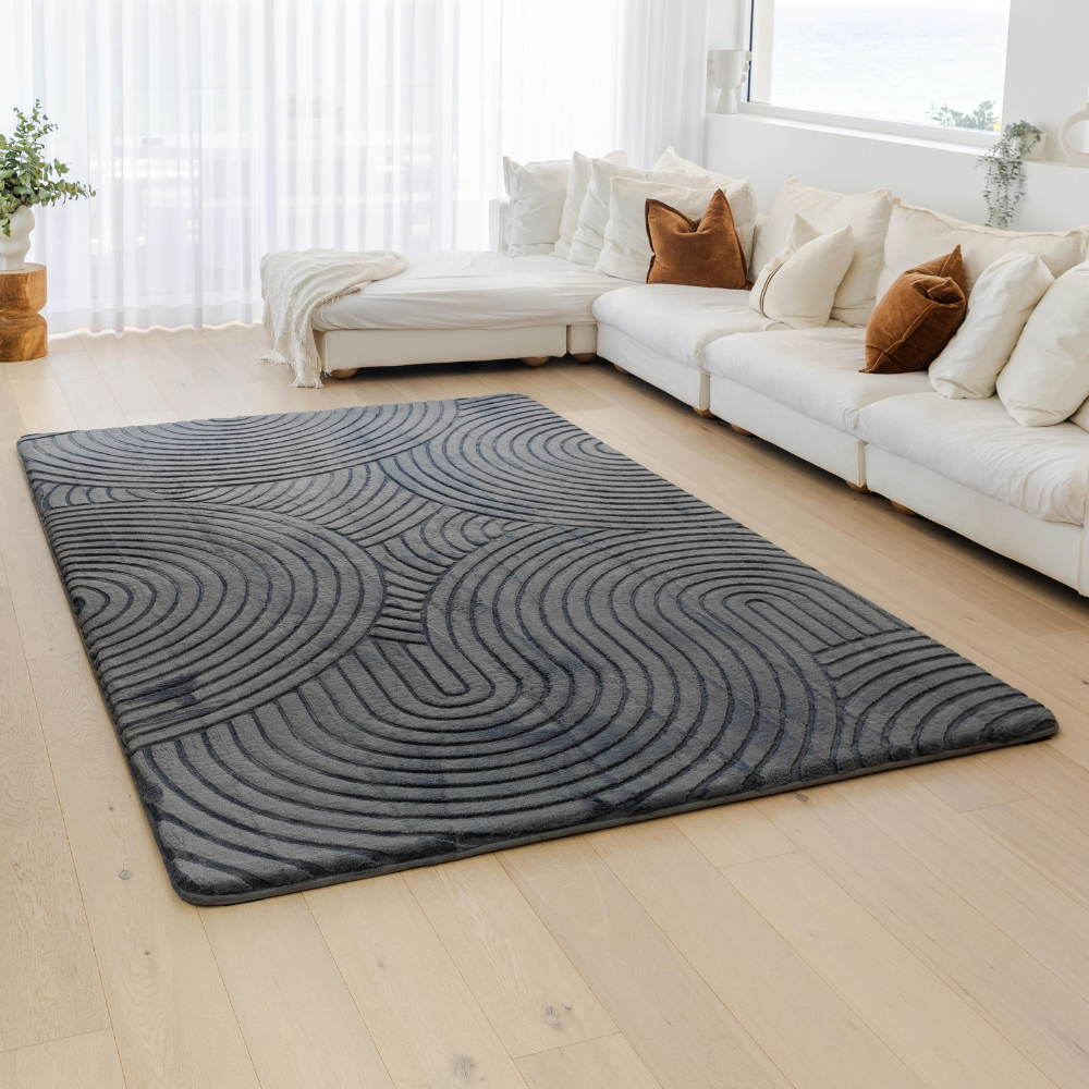 Deluxe Shaggy Relax Mat - 35mm Thick Foam Base