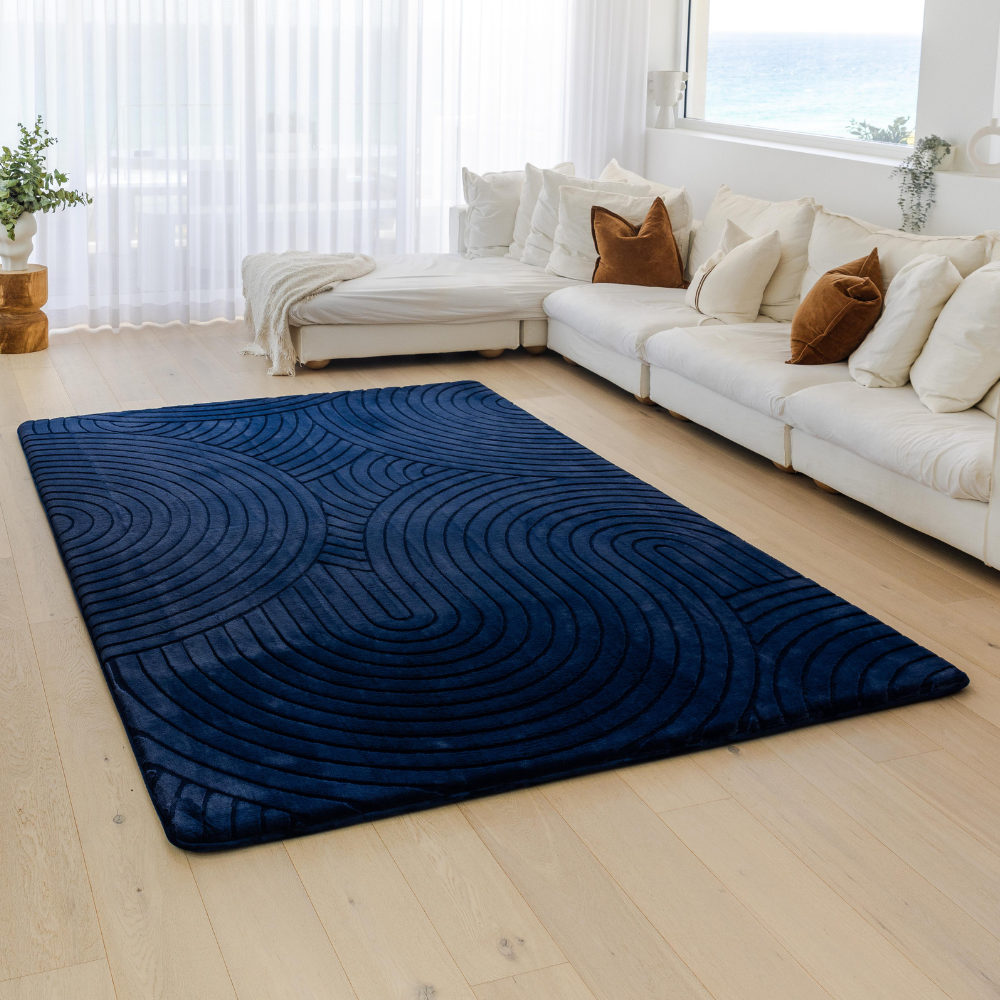 Deluxe Shaggy Relax Mat - 35mm Thick Foam Base