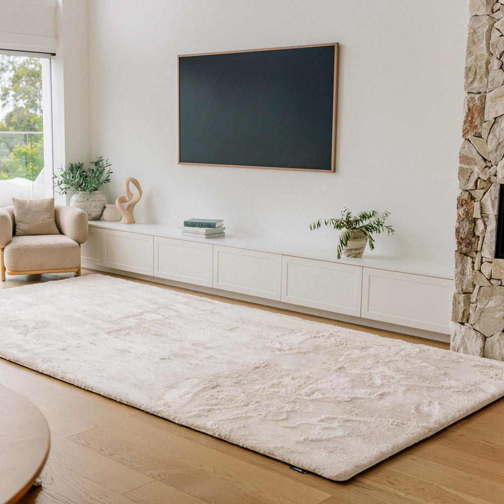 Deluxe Shaggy Relax Mat - 35mm Thick Foam Base